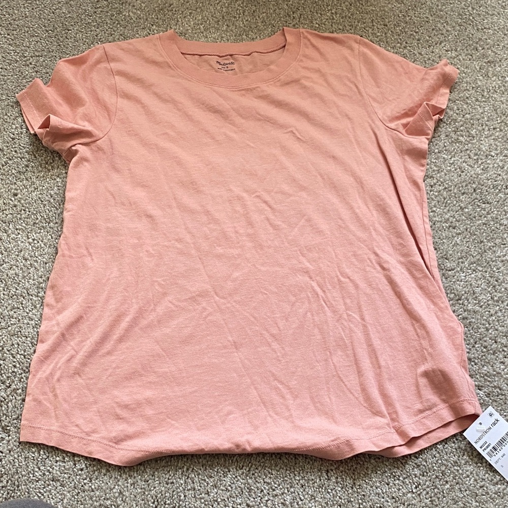 Madewell Blush Pink Short Sleeve Tee